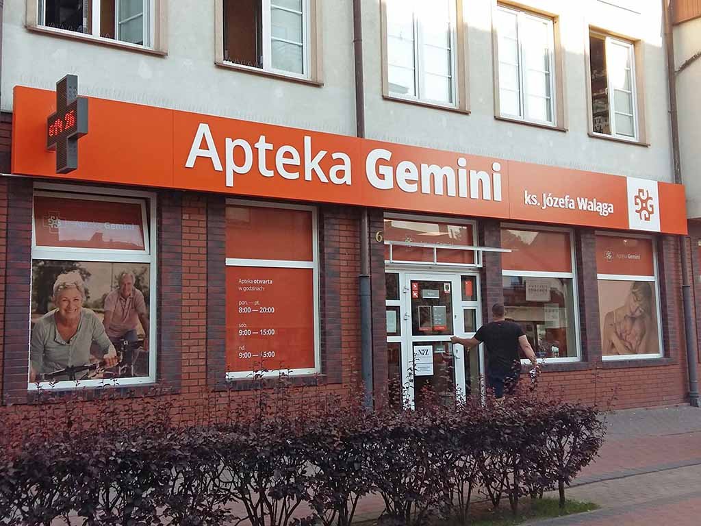 Rebranding apteki rebranding Gdańsk rebranding Trójmiasto / pharmacy rebranding Poland / Apothekenrebranding Rebranding Polen