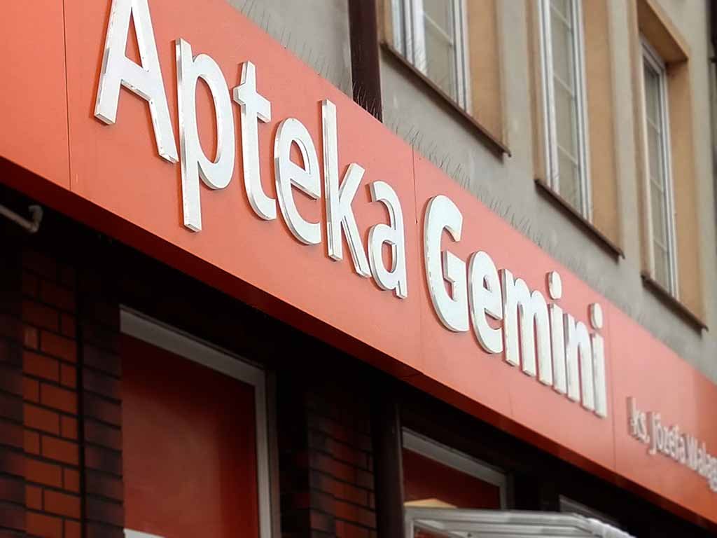 Rebranding apteki rebranding Gdańsk rebranding Trójmiasto / pharmacy rebranding Poland / Apothekenrebranding Rebranding Polen