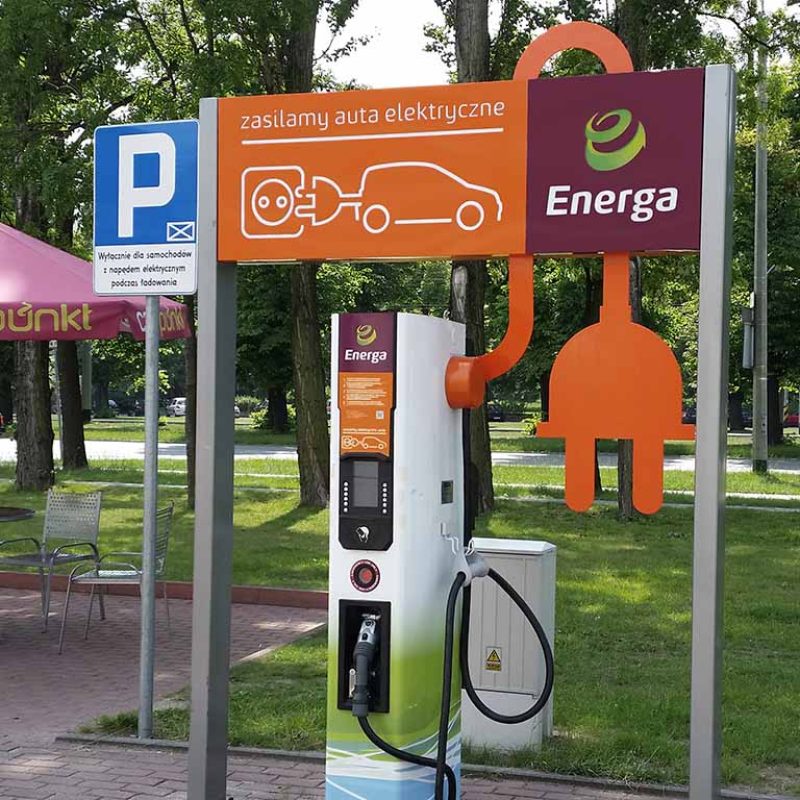 charging station branding