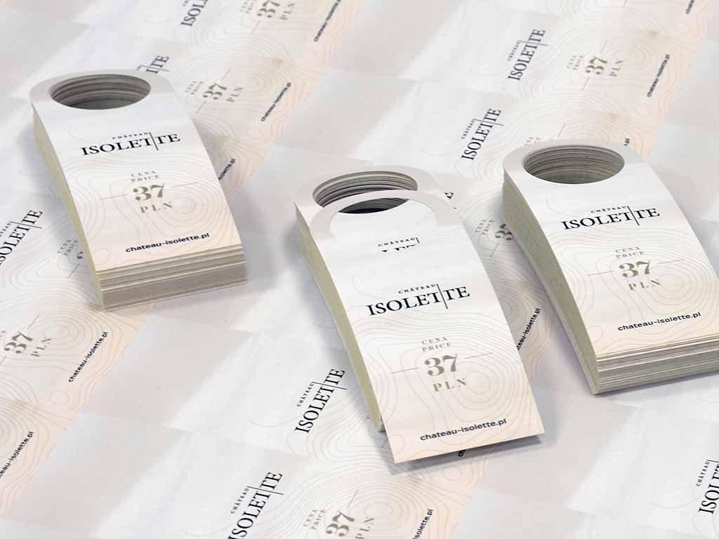 zawieszki etykiety druk Gdańsk / hangers tags labels printing Poland / Anhänger Etiketten Drucken Polen