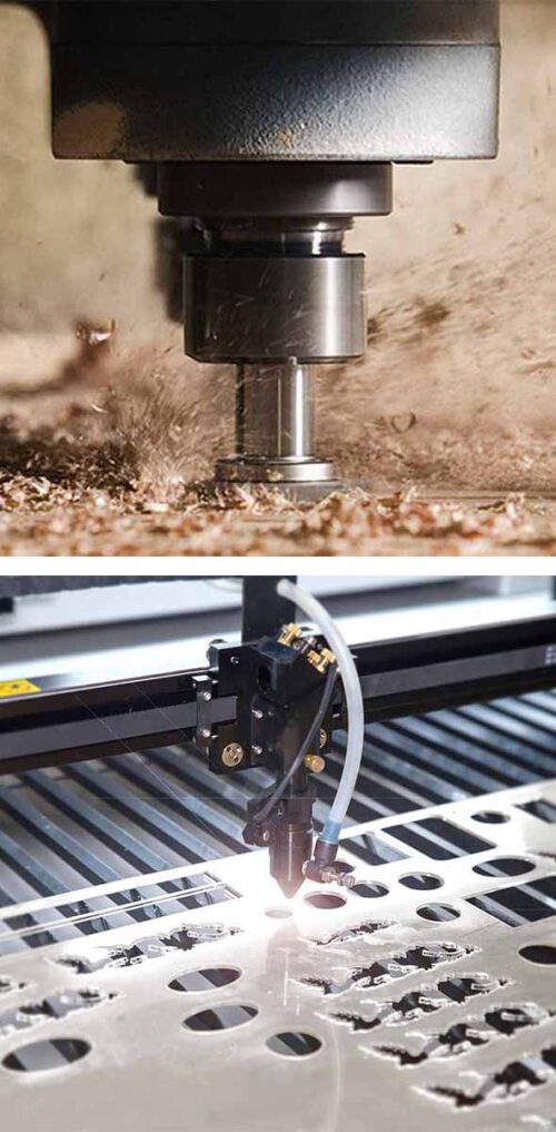 CNC milling / cutting / engraving / laser • B52
