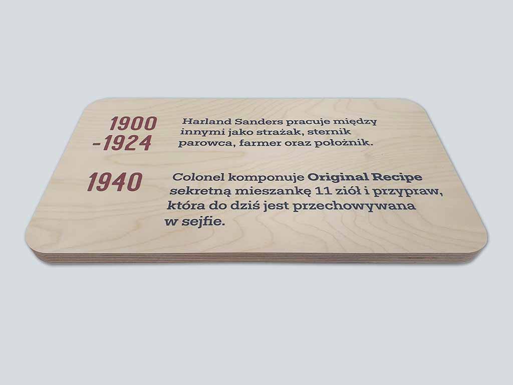UV druk na drewnie druk na sklejce / UV printing on wood printing on plywood / UV Druck auf Holz Druck auf Sperrholz