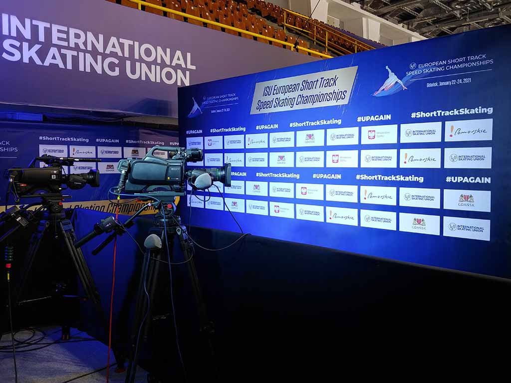 oprawa wizualna wydarzeń sportowych meczów mistrzostw konferencji wystaw koncertów Gdańsk / event visuals sports events matches championships conferences exhibitions concerts Poland / Event-Visuals Sportevents Spiele Meisterschaft Konferenzen Ausstellungen Konzerte Polen