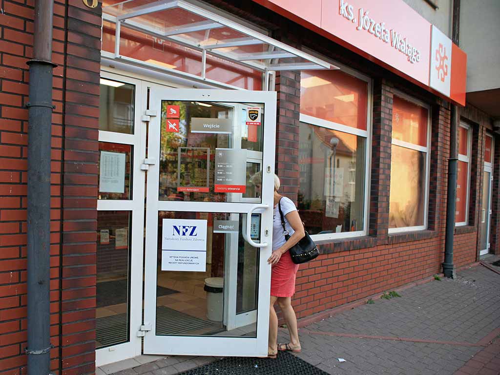 Rebranding aptek Gdańsk Trójmiasto / pharmacy rebranding Gdańsk Poland / Apotheken-Rebranding Danzig Polen