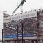 reklama na rusztowaniu druk na siatce mesh Gdańsk / scaffolding advertising printing on PVC mesh Poland / Gerüstwerbung Mesh-Banner drucken Polen