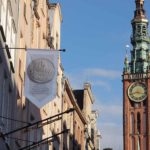 druk flag Gdańsk druk na materiale flagowym druk na poliestrze flagi dekoracyjne proporce / flag printing Poland printing on flag meterial printing on polyester flags decorative pennants / Flaggendruck Polen Druck auf Fahnenstoff Druck auf Polyester Flaggen dekorative Wimpel
